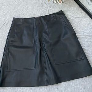 Leather H&M skirt
